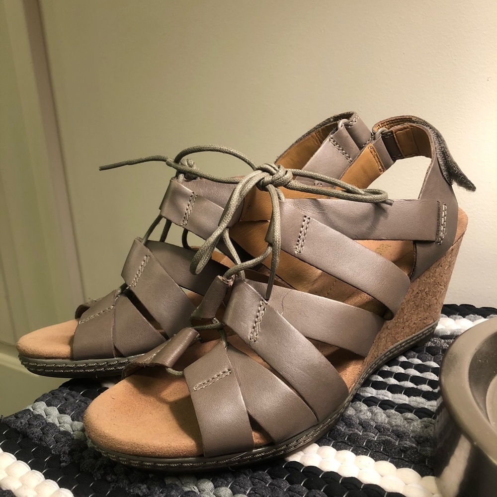 Clark’s Wedge Sandals
